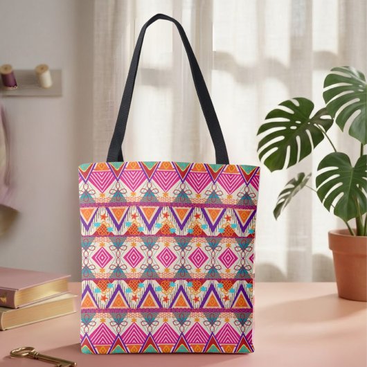 Sac fourre-tout d'art folklorique boho