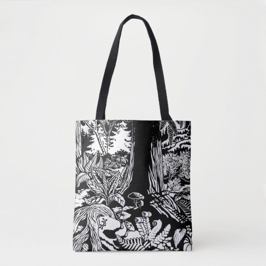 Sac fourre-tout d'art paysager B&W Forest Eco-Art  (Devant)
