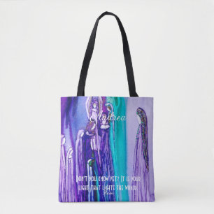 Sac fourre-tout d'art personnalisé Rumi