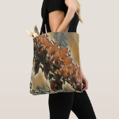 Sac fourre-tout d'art rose (De près)