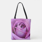 Sac fourre-tout d'art Rose violet pétales (Dos)