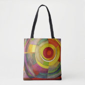 Sac fourre-tout d'Art Spiral Vibrant - Audacieux & (Devant)
