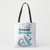 Sac fourre-tout d'Art Surf Ocean Breeze (Devant)