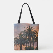 Sac fourre-tout d'art tropical des palmiers au cou (Dos)