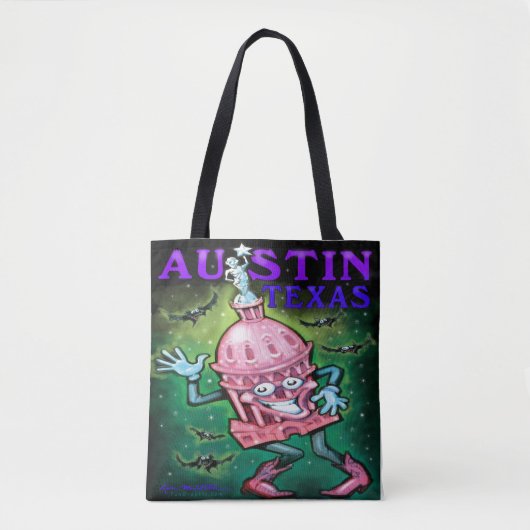 Sac fourre-tout d'Austin Texas (Devant)