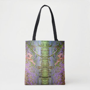 Sac fourre-tout de achat à jacinthes des bois