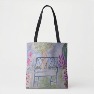 Sac fourre-tout de banc d'été Garden