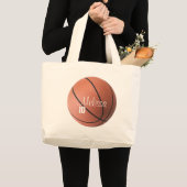 Sac fourre-tout de basket-ball personnalisé (Devant (produit))