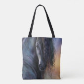 Sac fourre-tout de beauté noir (Dos)