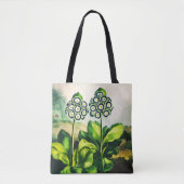 Sac fourre-tout de beauté plante (Devant)