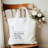 Sac fourre-tout de bienvenue pour mariage et bonhe