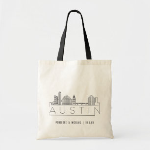Sac fourre-tout de bienvenue pour mariage personna