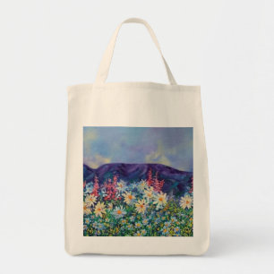 Sac fourre-tout de bonbons de jardin et de coton d