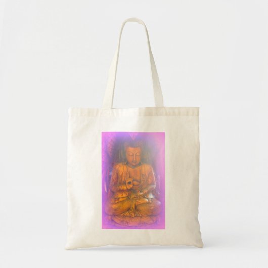 sac fourre-tout de bouddha d'aura violet (Devant)