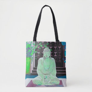 Sac fourre-tout de bouddha vert