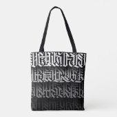 Sac fourre-tout de calligraphie moderne (Dos)