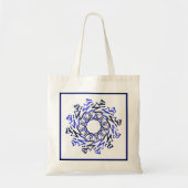 Sac fourre-tout de calligraphie persan (Devant)
