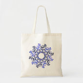 Sac fourre-tout de calligraphie persan (Devant)