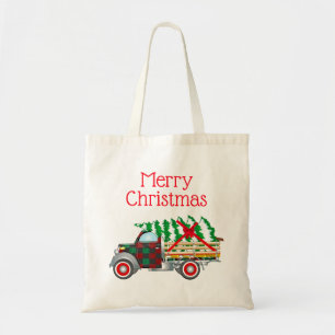 Sac fourre-tout de camion Ttee de Noël