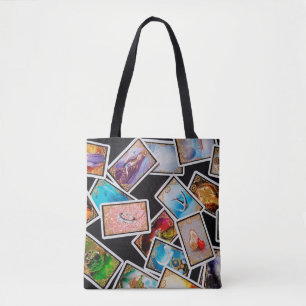 sac fourre-tout de cartes de tarot