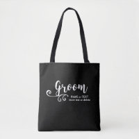 Sac fourre-tout de chambre | Script moderne noir b