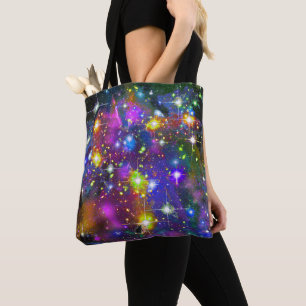 Sac fourre-tout de champ étoile resplendissante