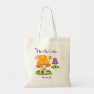 Sac fourre-tout de champignons amusants