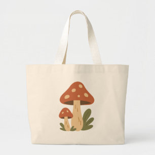 Sac fourre-tout de champignons Cottagecore - Natur
