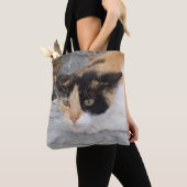 Sac fourre-tout de chat ciblé (De près)