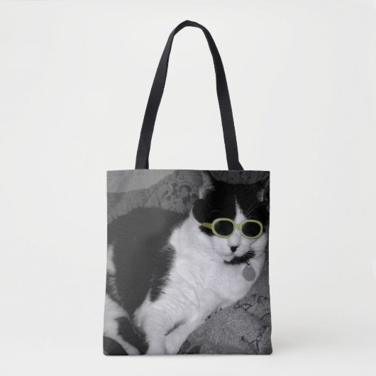 Sac fourre-tout de chat cool (Devant)
