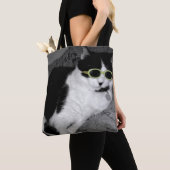 Sac fourre-tout de chat cool (De près)