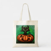 Sac fourre-tout de chat noir (Dos)