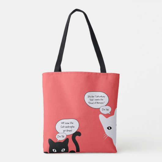 Sac fourre-tout de chat Skatey (Dos)
