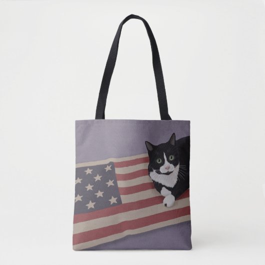 SAC FOURRE-TOUT de chat USA (Devant)