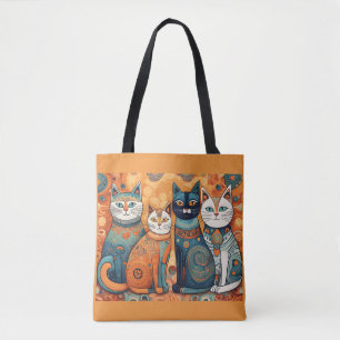 sac fourre-tout de chats apaisants