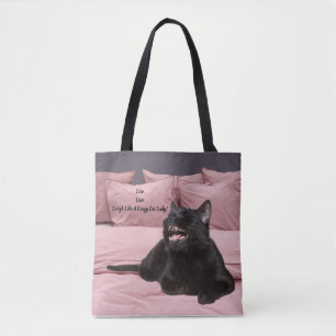 Sac fourre-tout de chats riants
