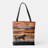 Sac fourre-tout de cheval de Trot standard (Dos)