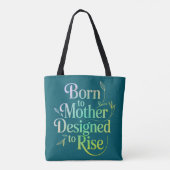 Sac fourre-tout de citation de naissance à mère (Dos)
