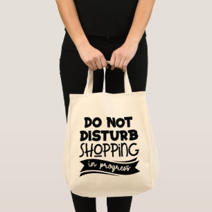 Sac fourre-tout de citation d'épicerie