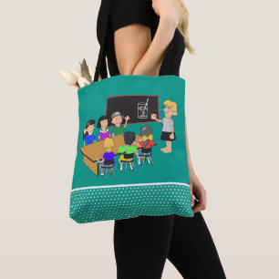 Sac fourre-tout de classe pour enseignant scolaire
