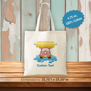 Sac fourre-tout de cochon de lavage