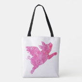 Sac fourre-tout de cochon volant, cadeaux de cocho (Dos)