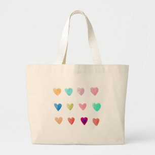 Sac fourre-tout de coeur Crayon crayon
