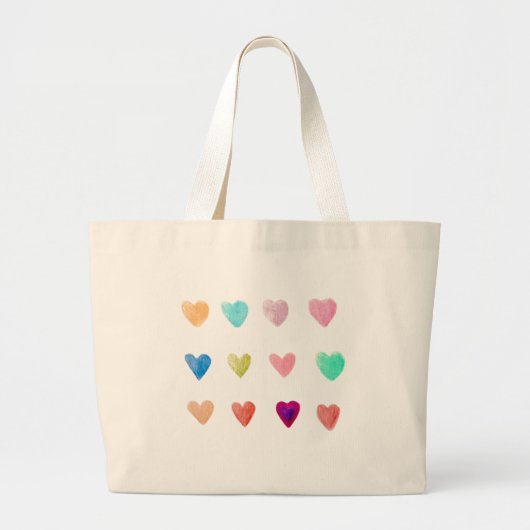 Sac fourre-tout de coeur Crayon crayon (Devant)
