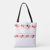 Sac fourre-tout de coeur doux (Dos)
