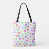 Sac fourre-tout de coeur doux (Dos)