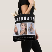 Sac fourre-tout de collage photo de graduation noi (De près)