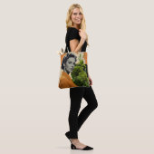 Sac fourre-tout de collage vintage (Sur le modèle)
