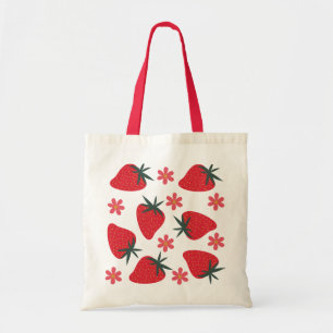 Sac fourre-tout de conception de fraises