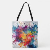 Sac fourre-tout de conception de l'aquarelle Fun e (Devant)